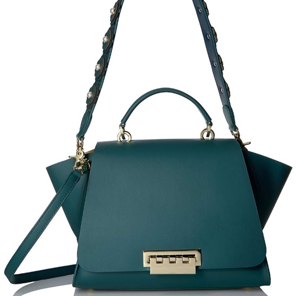 Zac Zac Posen-Emerald Eartha leather crossbody